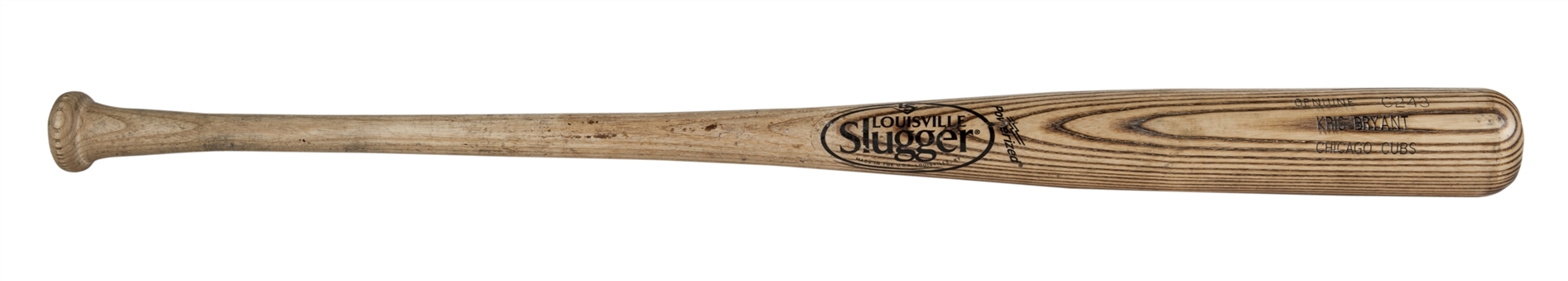 2014 Kris Bryant Game Used Louisville Slugger C243 Model Bat (PSA/DNA)